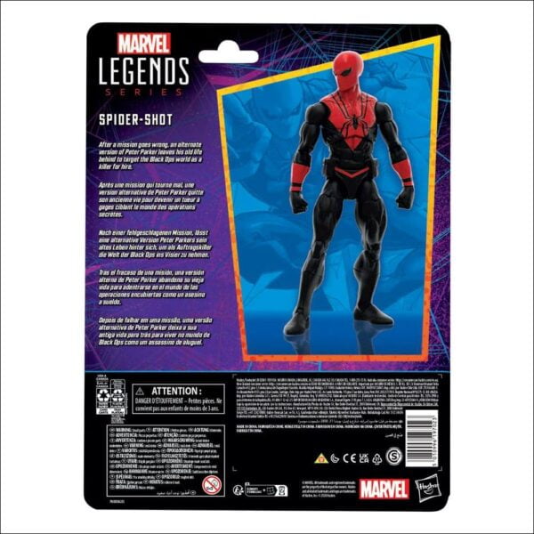 F9019 Marvel Legends Spiderman Comic Spider-Shot - Afbeelding 7