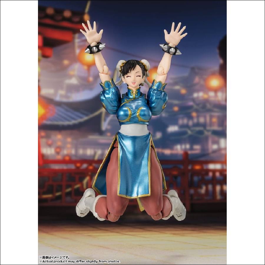 66043 Street Fighter S.H. Figuarts Chun-Li (Outfit 2) 15-cm