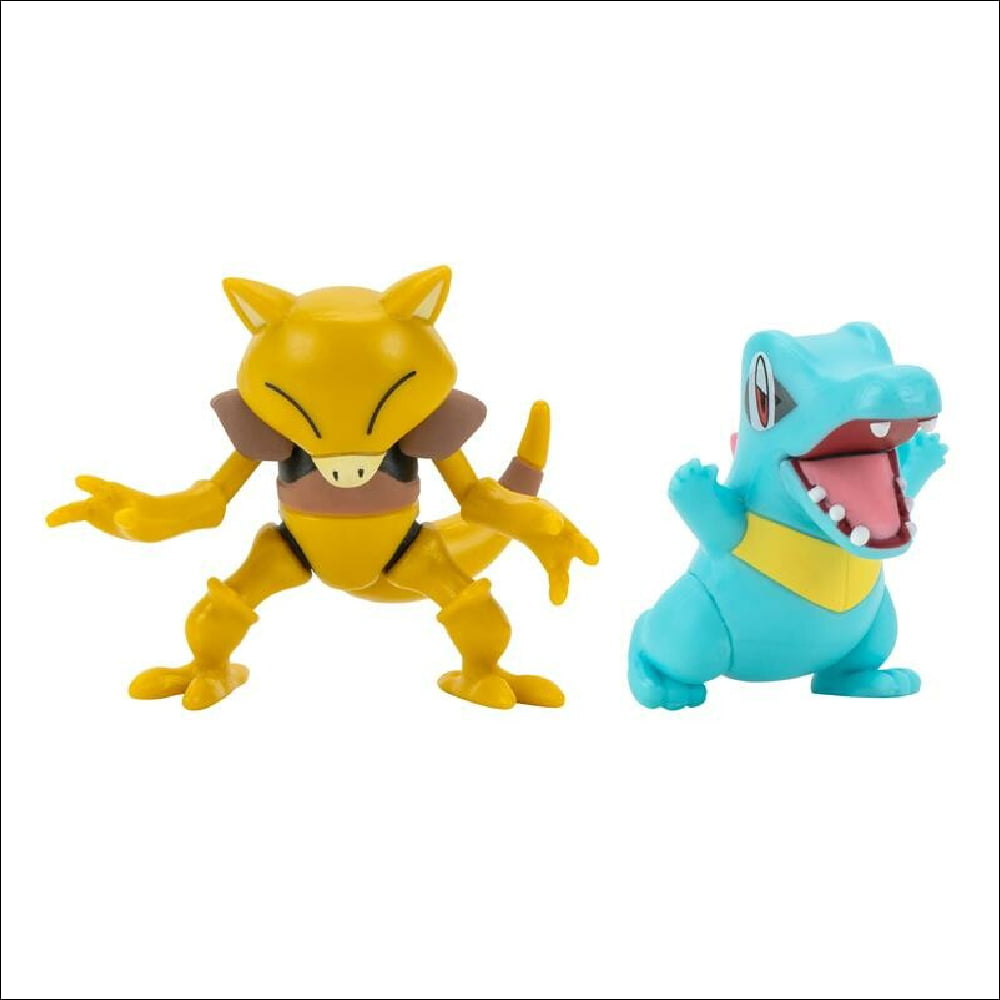 38187 Pokemon Abra and Totodile  Battle Figure Pack