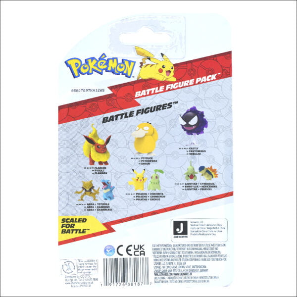 38188 Pokemon Pikachu and Chikorita  Battle Figure Pack - Afbeelding 3