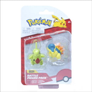 38189 Pokemon Larvitar and Cyndaquil Battle Figure 2-Pack