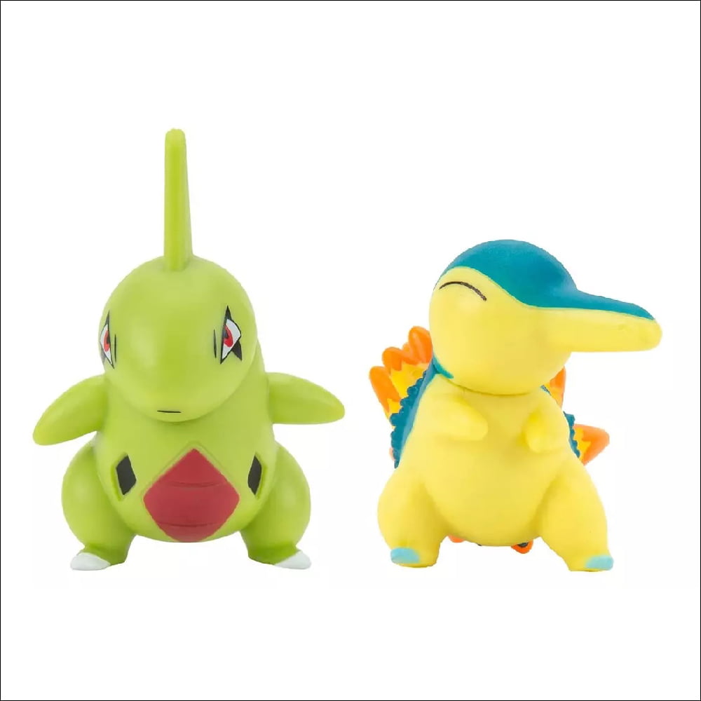 38189 Pokemon Larvitar and Cyndaquil Battle Figure 2-Pack