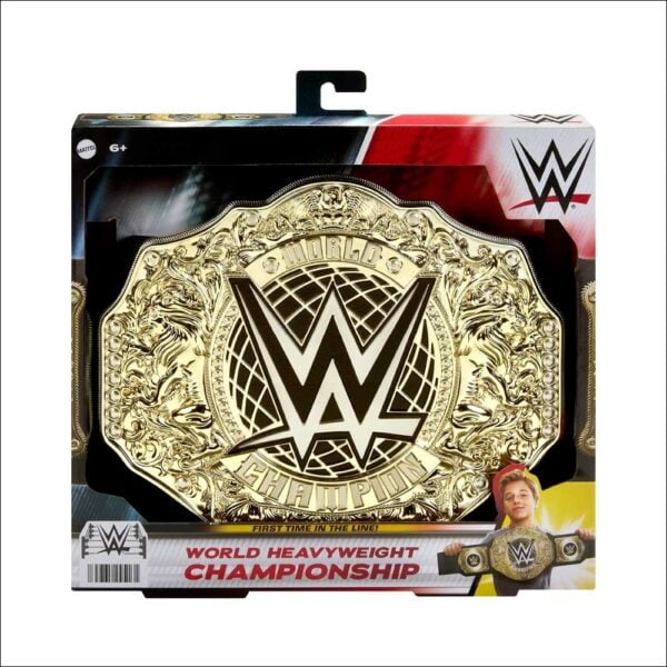 HYF18 WWE Gold Heavyweight Championship belt