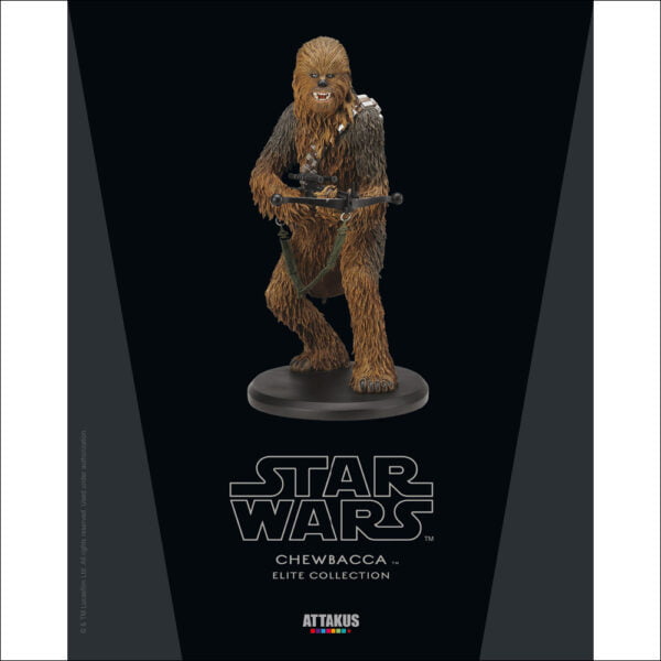 SW032 Attakus statue Star Wars Chewbacca - Afbeelding 6
