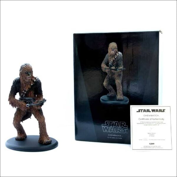 SW032 Attakus statue Star Wars Chewbacca - Afbeelding 5