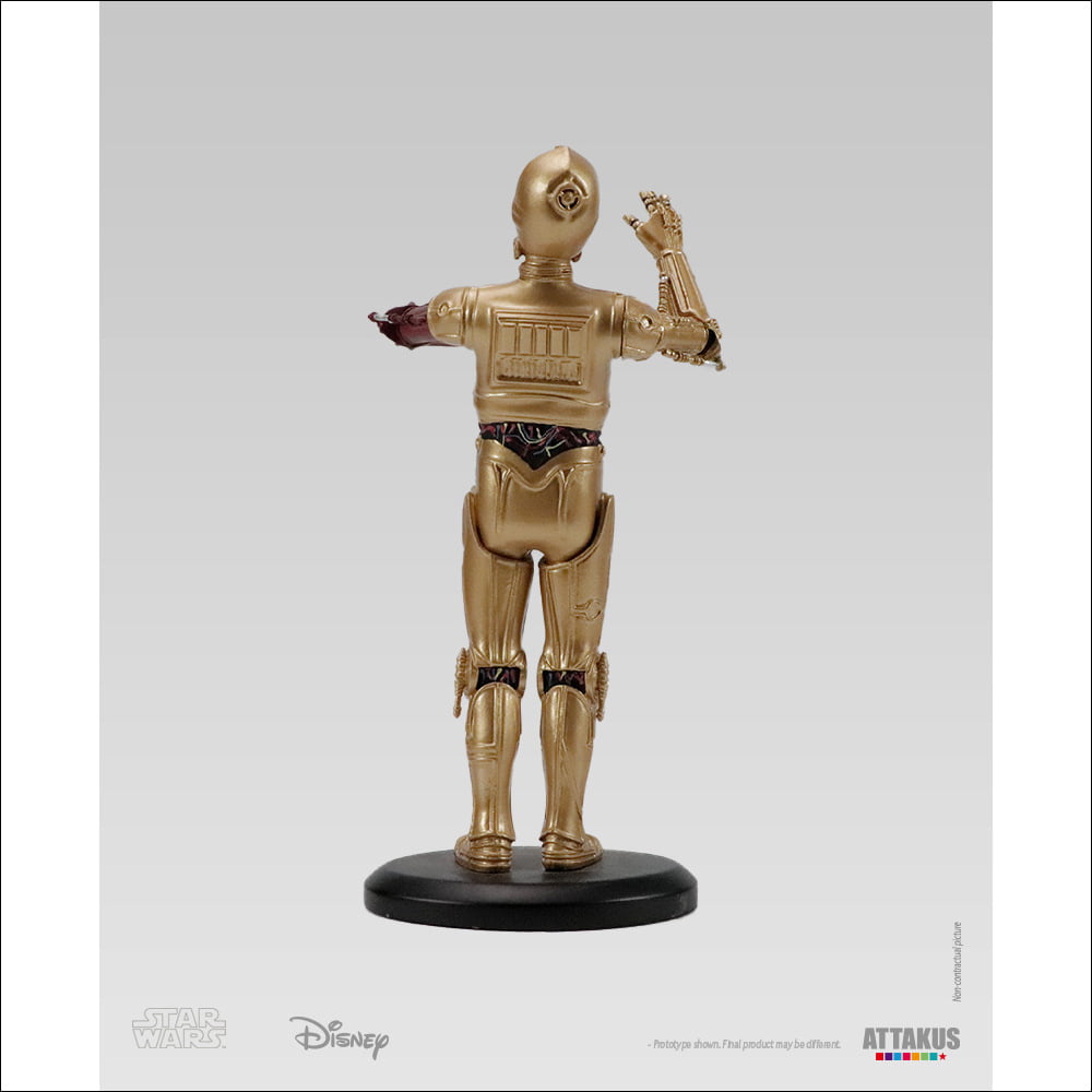 SW040 Attakus statue Star Wars C-3PO - Afbeelding 6