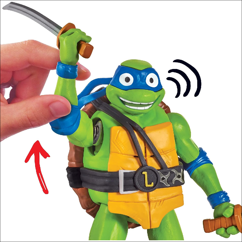 83351 Teenage Mutant Ninja Turtles Mutant Mayhem Ninja Shouts Leonardo