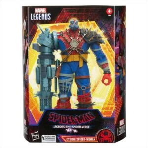 F8062 Marvel Legends Spiderman Spider-verse Cyborg Spider-Woman
