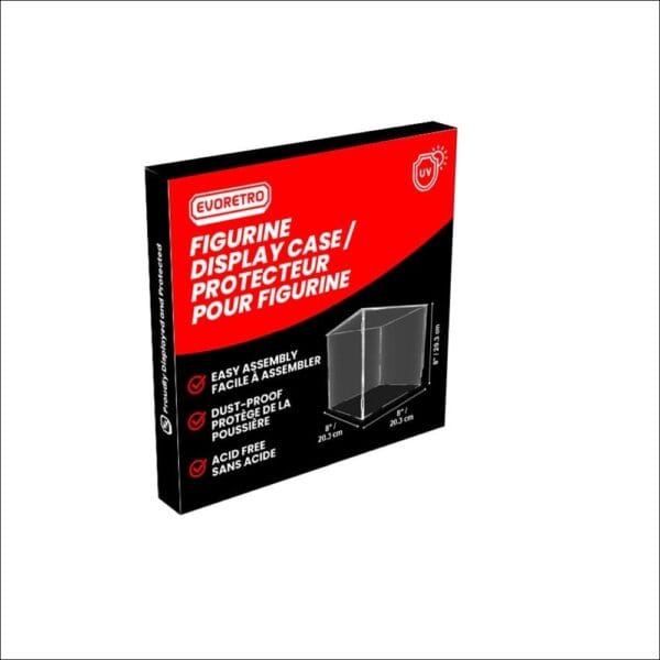 1001 Evoretro Acrylic Modular Display Case 20-cm