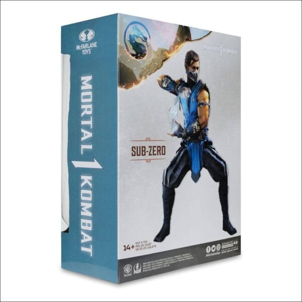 11084 Mortal Kombat 1/6 posed figure Sub-Zero - Afbeelding 7
