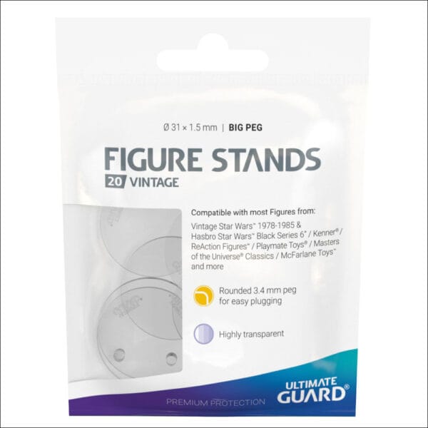 11112 Figure Stands Big Peg Vintage (20-pcs)