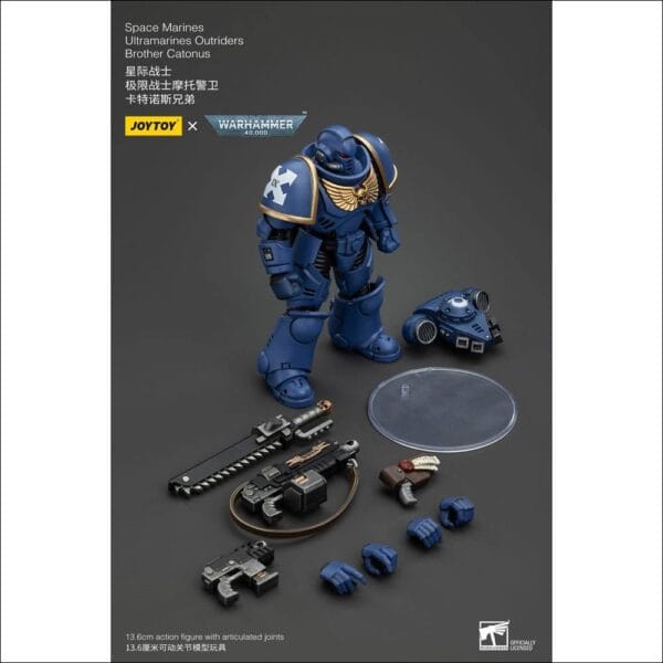 2825 Warhammer 40k Ultramarines Outriders Brother Catonus - Afbeelding 2