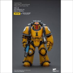 9060 Warhammer The Horus Heresy Imperial Fists Legion MkIII Tactical Squad Sergeant with Power Fist