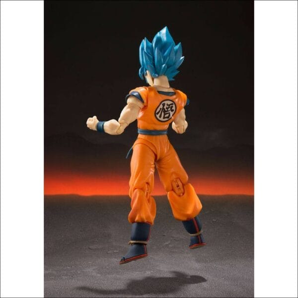 55700 Dragon Ball SH Figuarts Super Saiyan God Super Saiyan Son Goku - Afbeelding 6