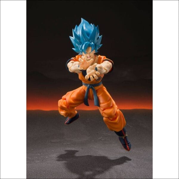 55700 Dragon Ball SH Figuarts Super Saiyan God Super Saiyan Son Goku - Afbeelding 3