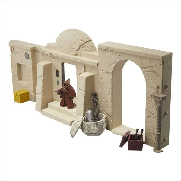 Star Wars The Vintage Collection - Streets Of Mos Eisley Playset - Sta - View #7