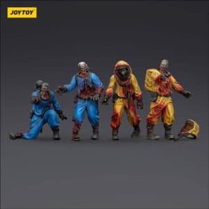 01550 Zombie Dark Source 4-Pack Biochemical Lab Team