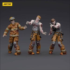 01598 Zombie Dark Source 3-Pack Firefighters