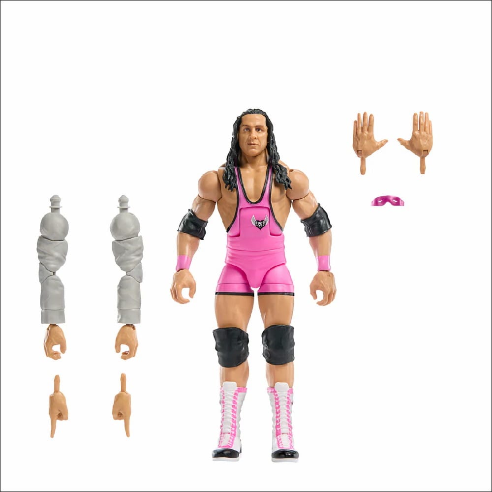 JCJ62 WWE Elite Collection Survivor Series Bret Hart