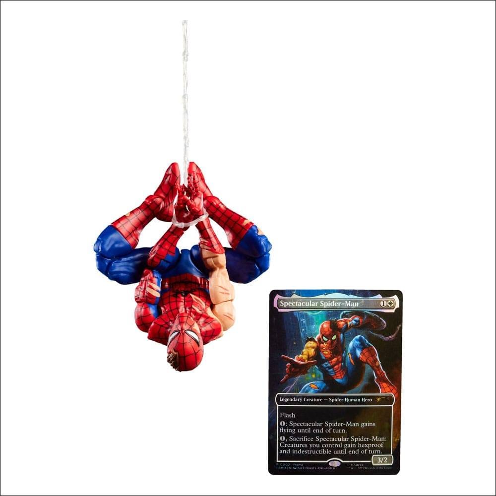 G0638 Marvel Legends Magic: The Gathering Battle-Damaged Spiderman