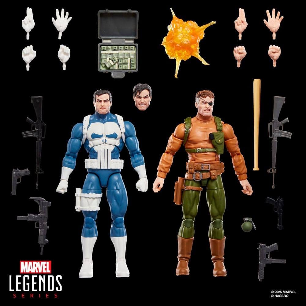 G1871 Marvel Legends Gamerverse 2-pack Punisher and Nick Fury